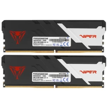 Оперативная память 32 Gb 6600 MHz PATRIOT VIPER VENOM (PVV532G660C34K)