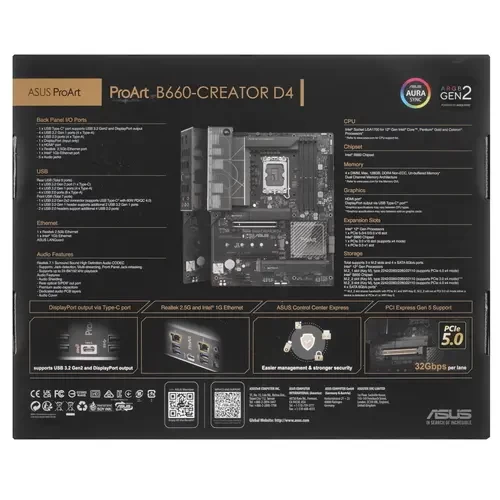 Материнская плата ASUS PROART B660-CREATOR D4 90MB19F0-M0EAY0