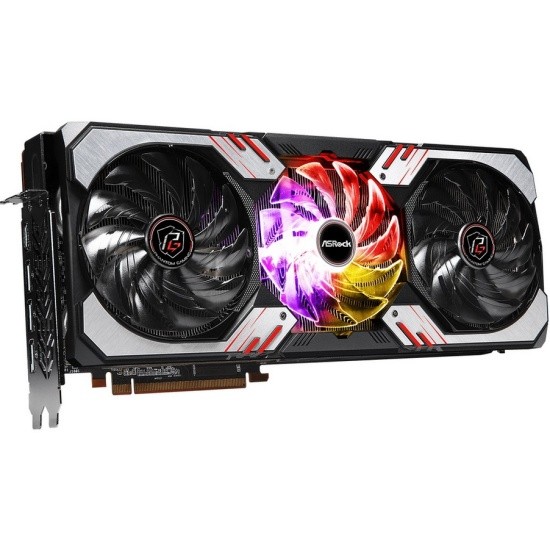 Видеокарта ASRock (RX6800XT PG 16GO) Radeon RX 6800 XT 16GB Phantom Gaming OC