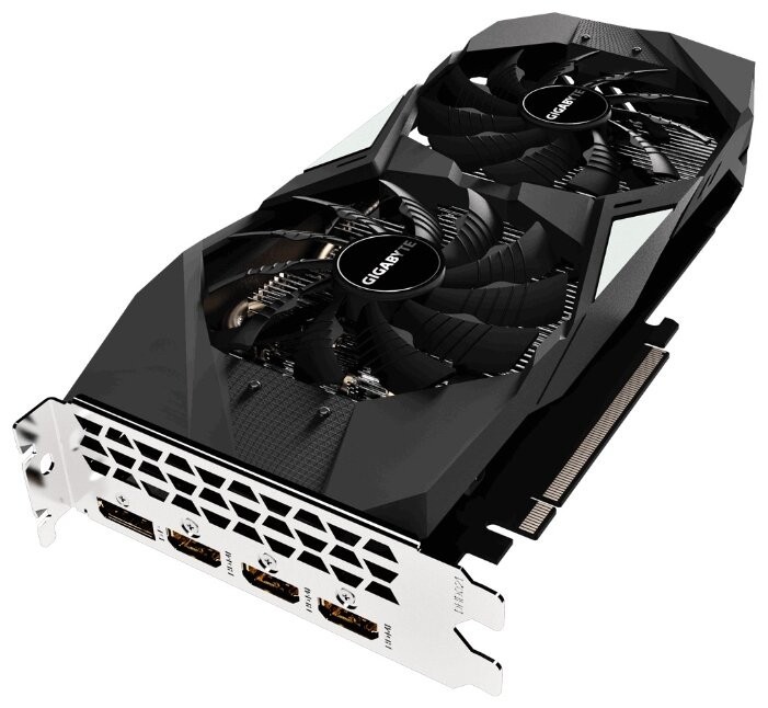 Видеокарта GIGABYTE (GV-N1650GAMING OC-4GD) GeForce GTX 1650 1815MHz PCI-E 3.0 4096MB 8002MHz 128 bit HDMI DP HDCP GAMING OC