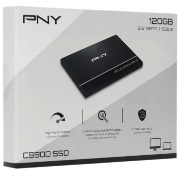 Твердотельный накопитель PNY 120 Gb CS900 SSD7CS900-120-PB