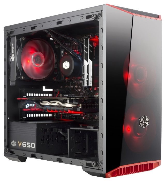 Компьютерный корпус Cooler Master MASTERBOX LITE 3.1 TG MCW-L3S3-KGNN-00