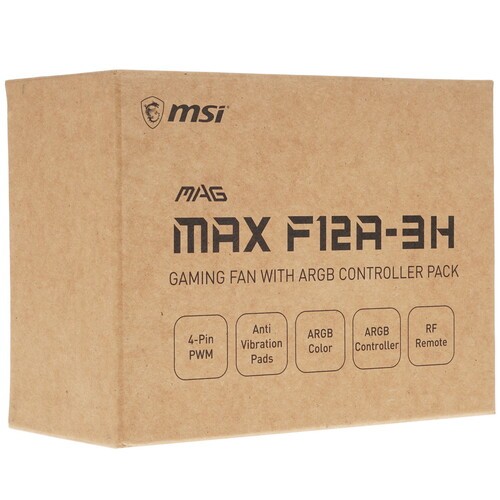 Комплект вентиляторов для корпуса MSI MAG MAX F12A-3H ARGB OE3-7G09F04-W57