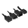 Комплект вентиляторов для корпуса Fractal Design ASPECT 14 Black Frame RGB FD-F-AS1-1407 PWM