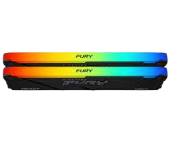 Оперативная память 16 Gb 3600 MHz Kingston FURY Beast RGB XMP Black (KF436C17BB2AK2/16)