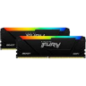 Оперативная память 16 Gb 3600 MHz Kingston FURY Beast RGB XMP Black (KF436C17BB2AK2/16)