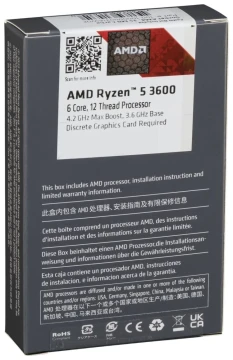 Процессор AMD Ryzen 5 3600 BOX 100-100000031AWOF