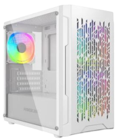 Компьютерный корпус Powercase Mistral Micro D3W TG ARGB PWM White (CMMDW-A3)