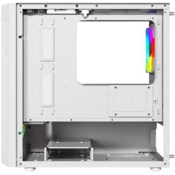 Компьютерный корпус Powercase Mistral Micro D3W TG ARGB PWM White (CMMDW-A3)