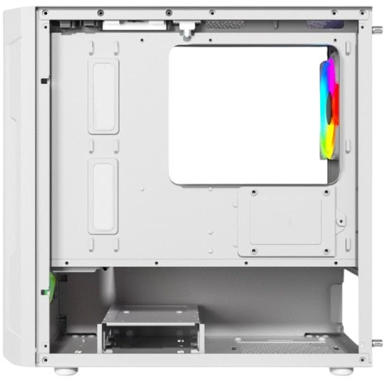 Компьютерный корпус Powercase Mistral Micro D3W TG ARGB PWM White (CMMDW-A3)