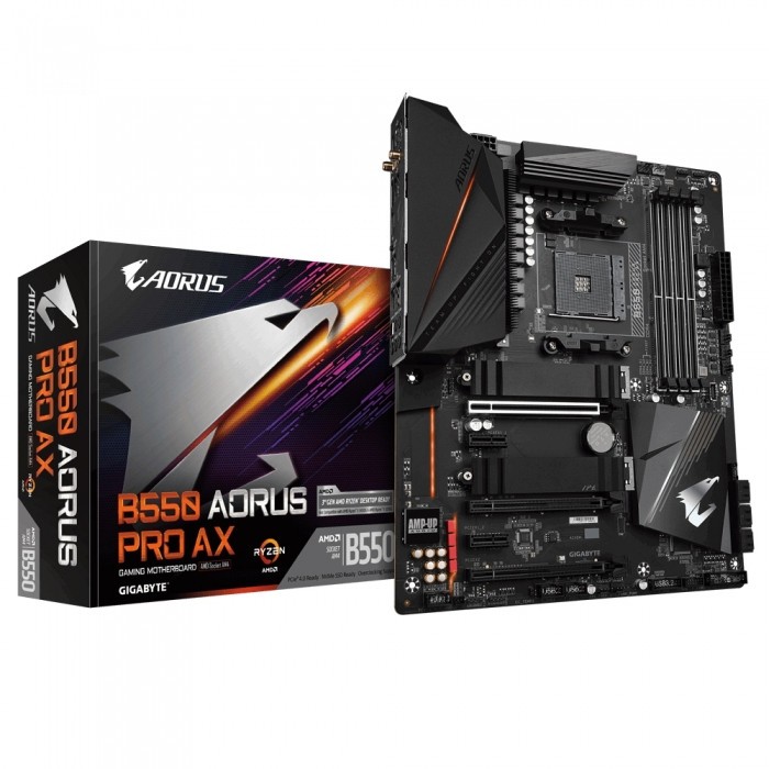 Материнская плата GIGABYTE B550 AORUS PRO AX