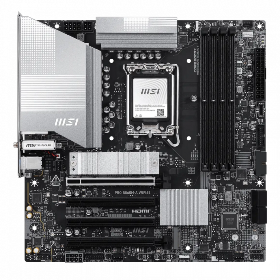 Материнская плата MSI PRO B860M-A WIFI6E