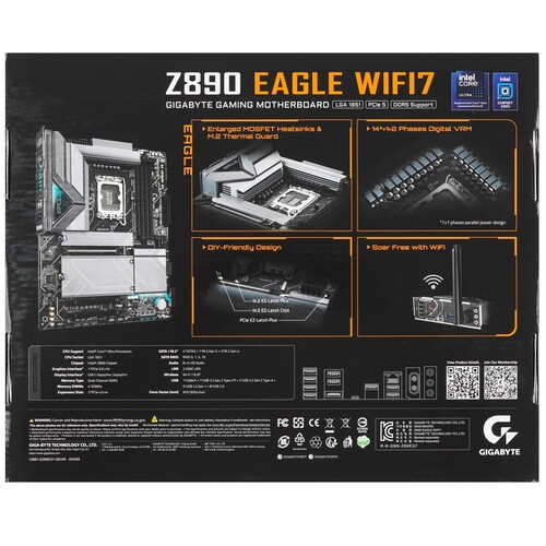 Материнская плата Gigabyte Z890 EAGLE WIFI7