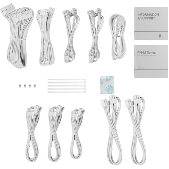 Блок питания Deepcool 850W PN850M White (R-PN850M-FC0W-WGEU) 16 Pin (PCIe 5.0 Connector Cable Details)