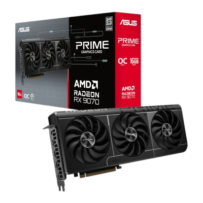 Видеокарта ASUS (PRIME-RX9070-O16G) Radeon RX 9070 16GB PRIME OC 90YV0LI1-M0NA00