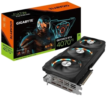 Видеокарта Gigabyte (GV-N407TGAMING OC-12GD) GeForce RTX 4070 Ti 12GB GAMING OC