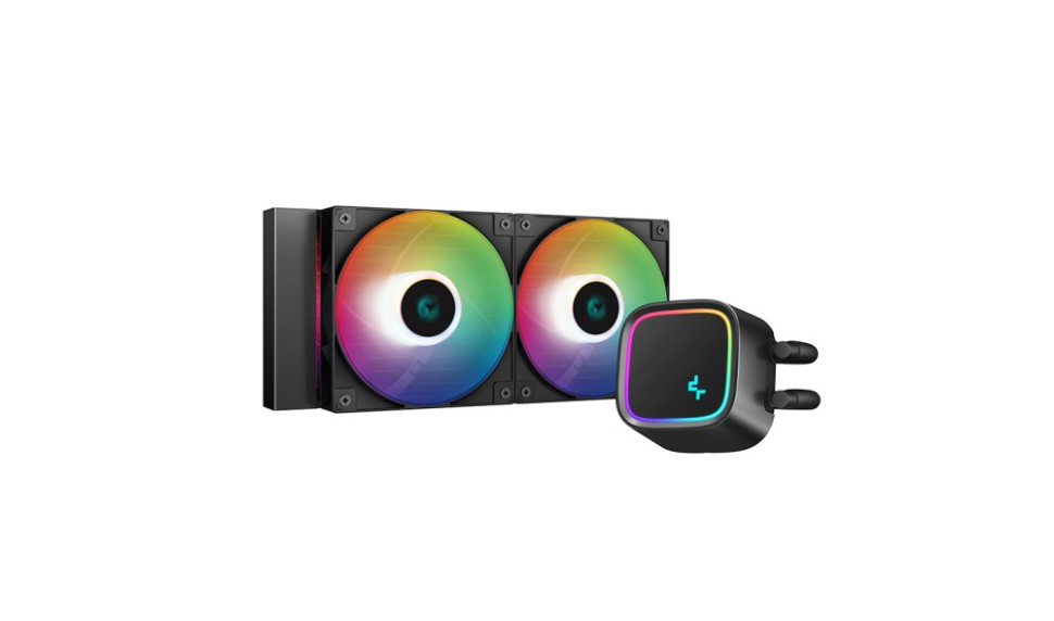 Система жидкостного охлаждения для процессора Deepcool LE500 R-LE500-BKLNMG-G-1 LED PWM