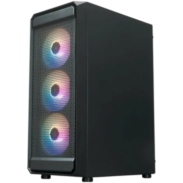 Компьютерный корпус XASTRA A403 4FRGB TG Black (A403-4FC12F)
