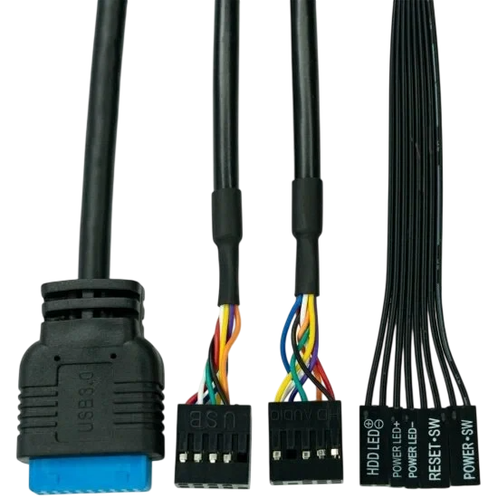 Компьютерный корпус XASTRA A403 4FRGB TG Black (A403-4FC12F)