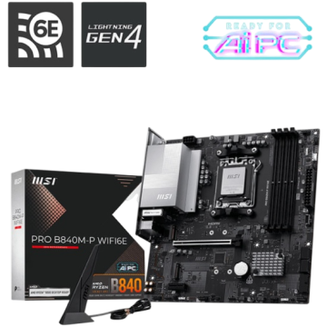 Материнская плата MSI PRO B840M-P WIFI6E