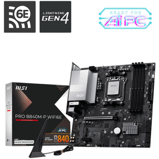 Материнская плата MSI PRO B840M-P WIFI6E