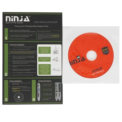 Видеокарта Sinotex Ninja (AFR735E25F) Radeon R7 350 2GB