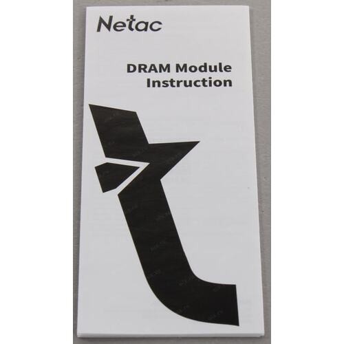 Оперативная память 8 Gb 2666 MHz NETAC (NTSWD4P26SP-08K)