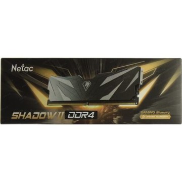 Оперативная память 8 Gb 2666 MHz NETAC SHADOW II Gray (NTSWD4P26SP-08K)