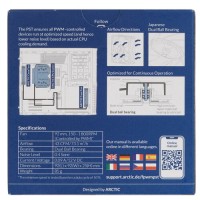 Вентилятор для корпуса Arctic Cooling F9 Black ACFAN00215A PWM PST CO
