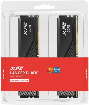 Оперативная память 64 Gb 5600 MHz ADATA XPG LANCER Blade Black (AX5U5600C4632G-DTLABBK)