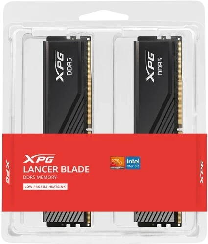 Оперативная память 64 Gb 5600 MHz ADATA XPG LANCER Blade Black (AX5U5600C4632G-DTLABBK)
