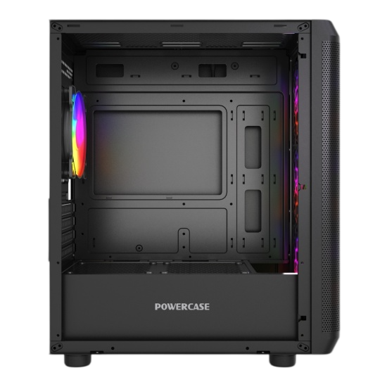 Компьютерный корпус Powercase Mistral Micro EM22 TG FRGB Black (CMMEM22B-L4)