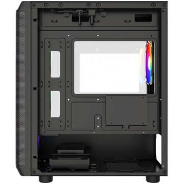 Компьютерный корпус Powercase Mistral Micro EM22 TG FRGB Black (CMMEM22B-L4)