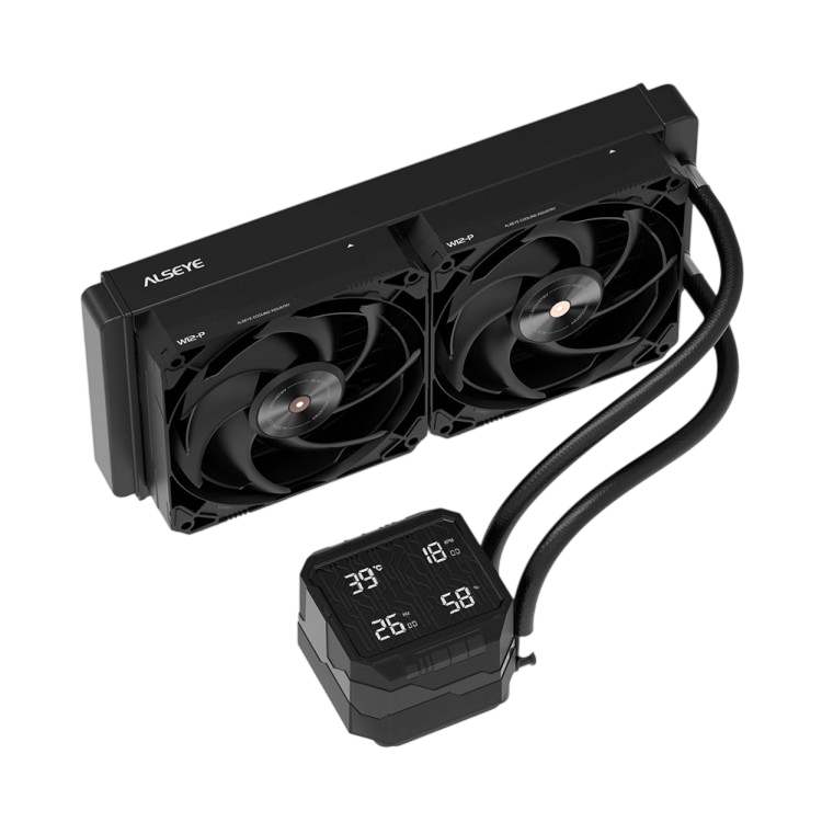 Система жидкостного охлаждения для процессора ALSEYE Q240 Plus Black (AS.02.11.0015)