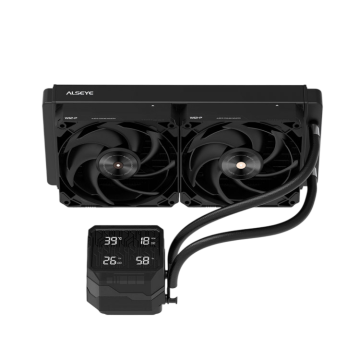 Система жидкостного охлаждения для процессора ALSEYE Q240 Plus Black (AS.02.11.0015)