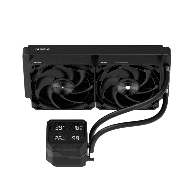 Система жидкостного охлаждения для процессора ALSEYE Q240 Plus Black (AS.02.11.0015)