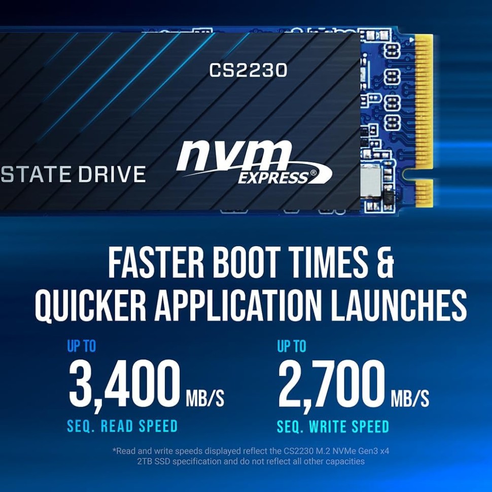 Твердотельный накопитель PNY 1000 Gb (M280CS2230-1TB-RB) 2230