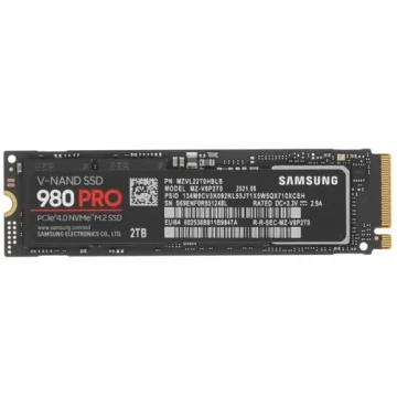Твердотельный накопитель Samsung 2000 Gb 980 PRO MZ-V8P2T0BW
