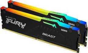 Оперативная память 32 Gb 4800 MHz Kingston FURY BEAST RGB (KF548C38BBAK2-32)