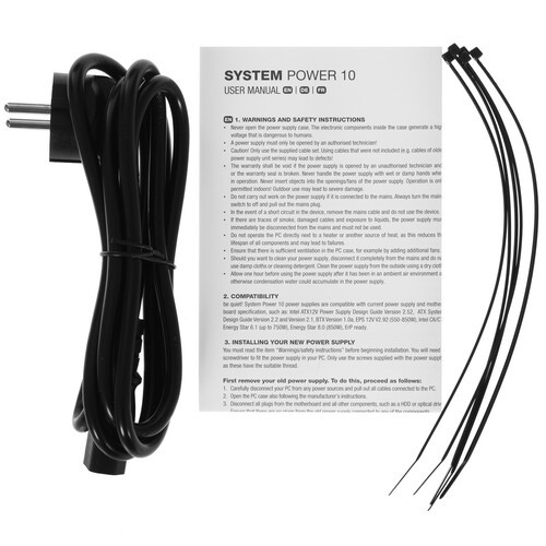 Блок питания Be Quiet! 850W SYSTEM POWER 10 BN330