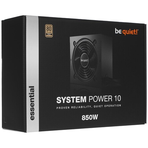 Блок питания Be Quiet! 850W SYSTEM POWER 10 BN330