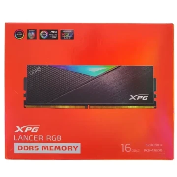 Оперативная память 32 Gb 5200 MHz ADATA XPG LANCER RGB Black (AX5U5200C3816G-DCLARBK)