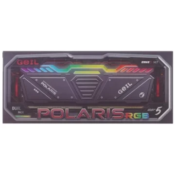 Оперативная память 32 Gb 5200 MHz GEIL POLARIS RGB Titanium Grey (GOSG532GB5200C34ADC)
