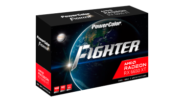 ΠΠΈΠ΄Π΅ΠΎΠΊΠ°ΡΡΠ° PowerColor (AXRX 6650XT 8GBD6-3DH) Radeon RX 6650 XT 8GB Fighter