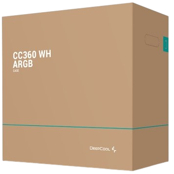 Компьютерный корпус Deepcool CC360 WH TG ARGB White