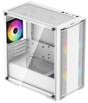 Компьютерный корпус Deepcool CC360 WH TG ARGB White