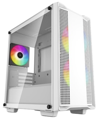 Компьютерный корпус Deepcool CC360 WH TG ARGB White
