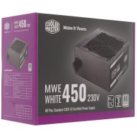Блок питания Cooler Master 450W MWE White V2 450 MPE-4501-ACABW-EU