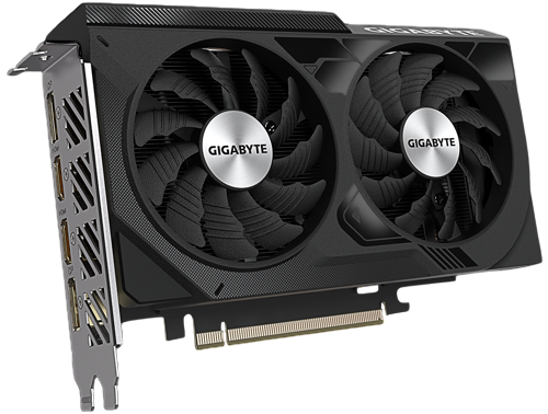 Видеокарта Gigabyte (GV-N4060WF2OC-8GD) GeForce RTX 4060 8GB WINDFORCE OC