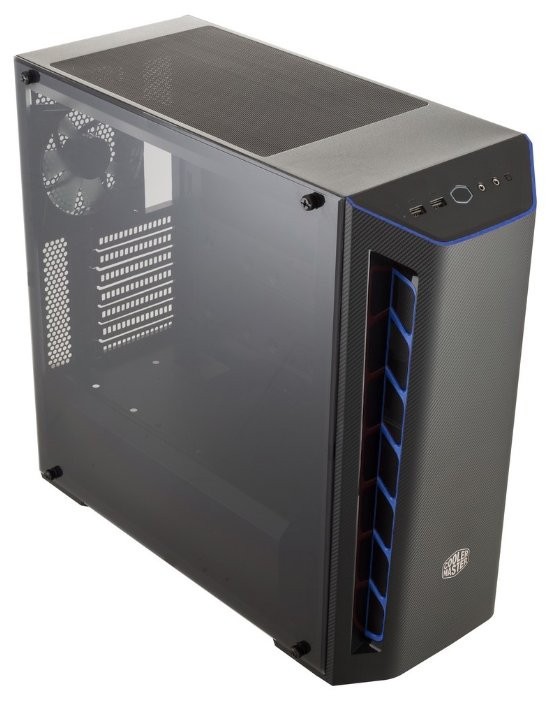 Компьютерный корпус Cooler Master MASTERBOX MB510L MCB-B510L-KANN-S03 Black/Blue